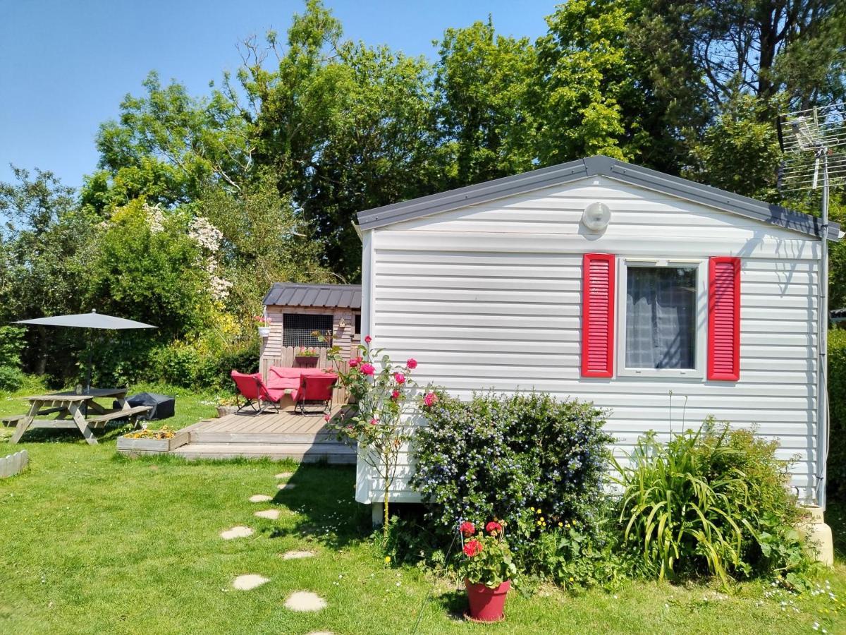 Mobil-Home Coin De Paradis En Cote D'Opale Sur Terrain Prive Et Sa Caravane Hermelinghen Ngoại thất bức ảnh