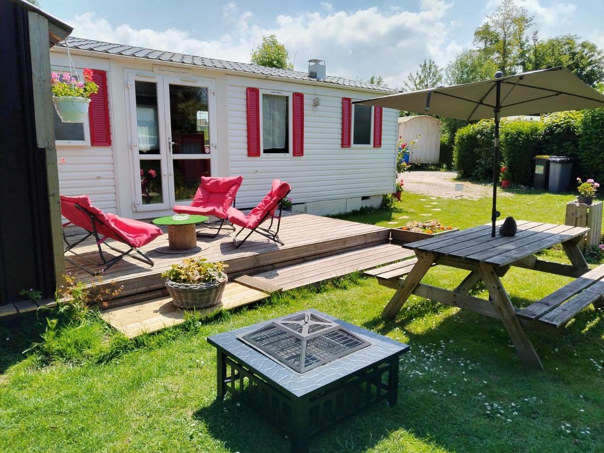 Mobil-Home Coin De Paradis En Cote D'Opale Sur Terrain Prive Et Sa Caravane Hermelinghen Ngoại thất bức ảnh